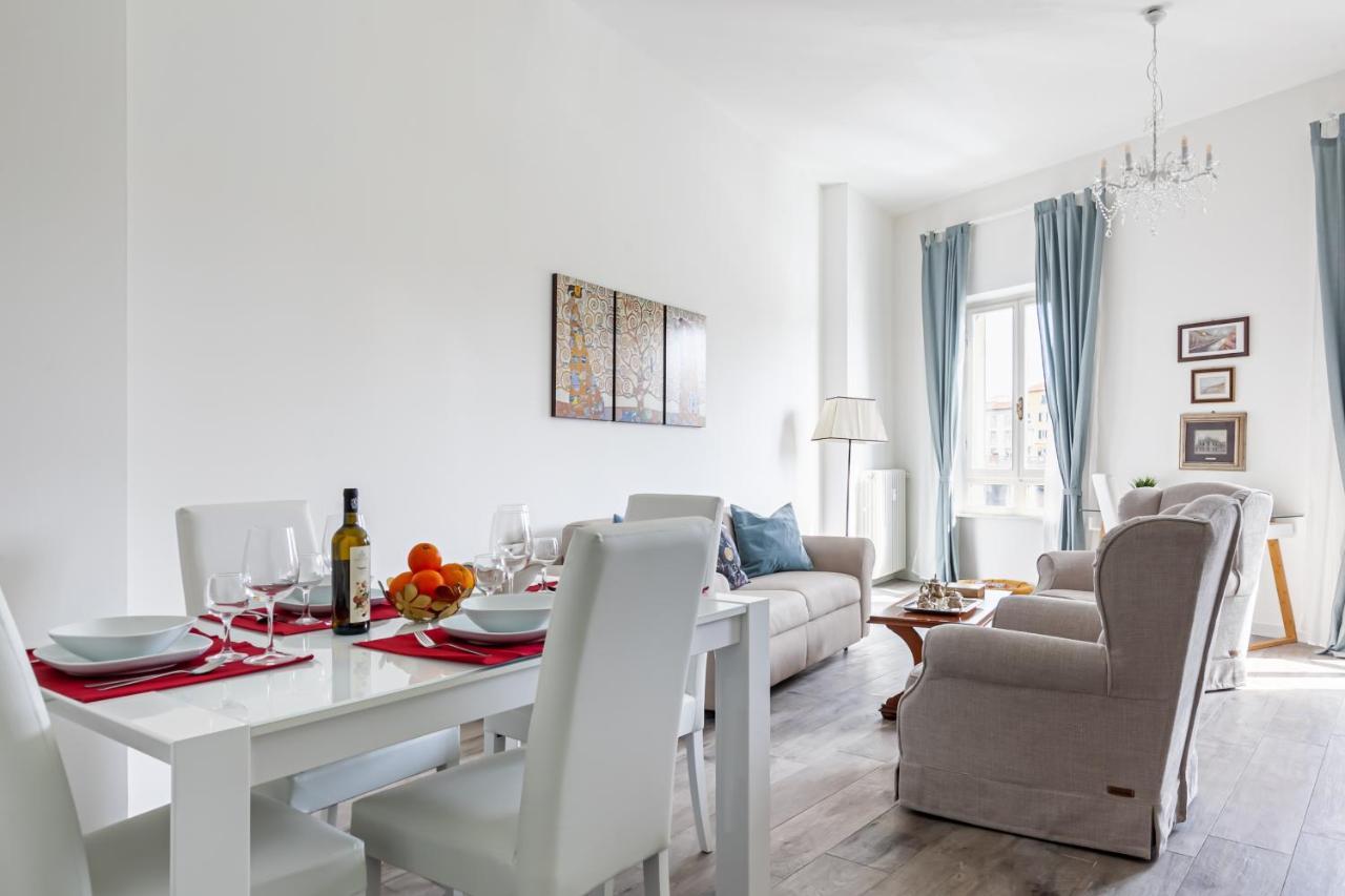 Lungarno Elegant Apartment With Panoramic Balcony Пиза Екстериор снимка